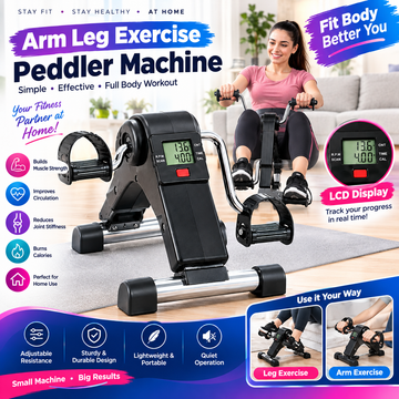 Arm Leg exercise Peddler Machine