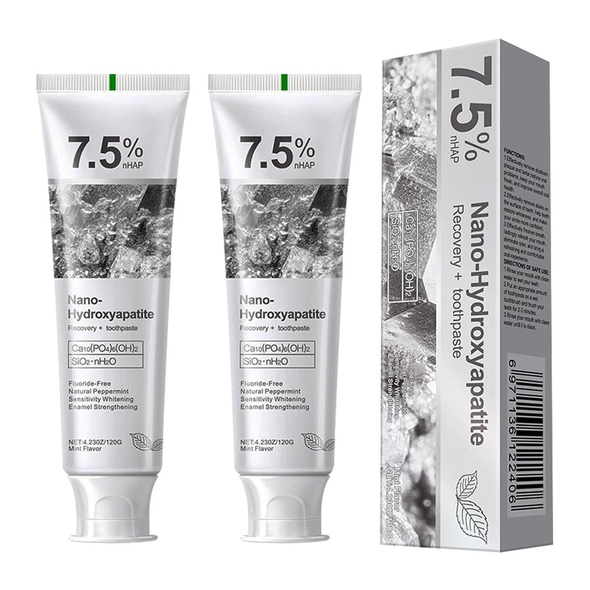 Nano-Hydroxyapatite Recovery Toothpaste 7.5% nHAP