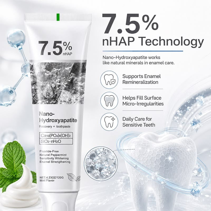Nano-Hydroxyapatite Recovery Toothpaste 7.5% nHAP