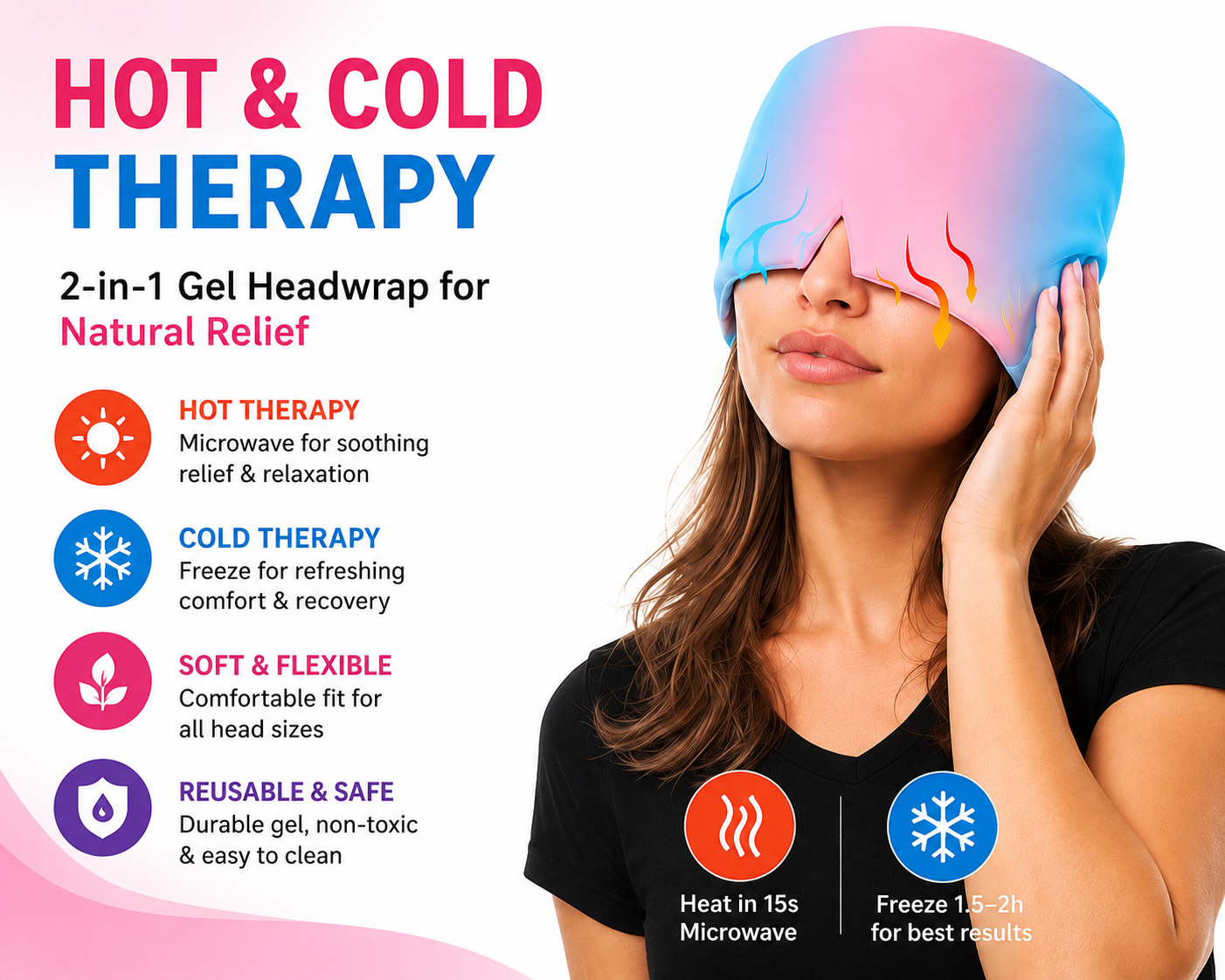 Migraine Relief Cap