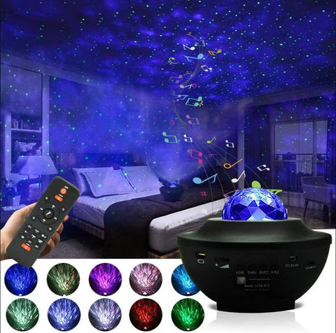 Galaxy Ocean Light Projector