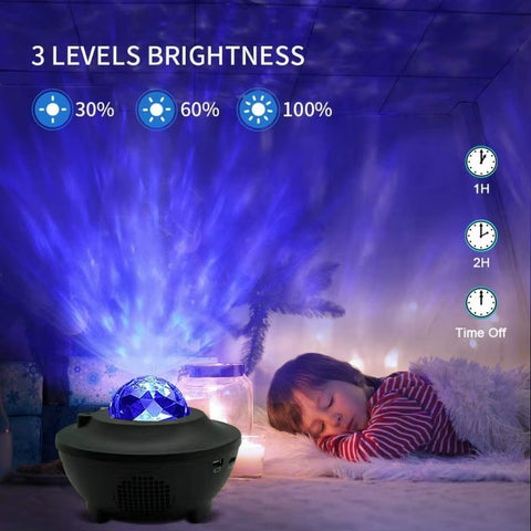 Galaxy Ocean Light Projector